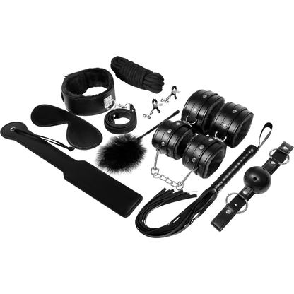 BDSM FETISCH SET SCHWARZ