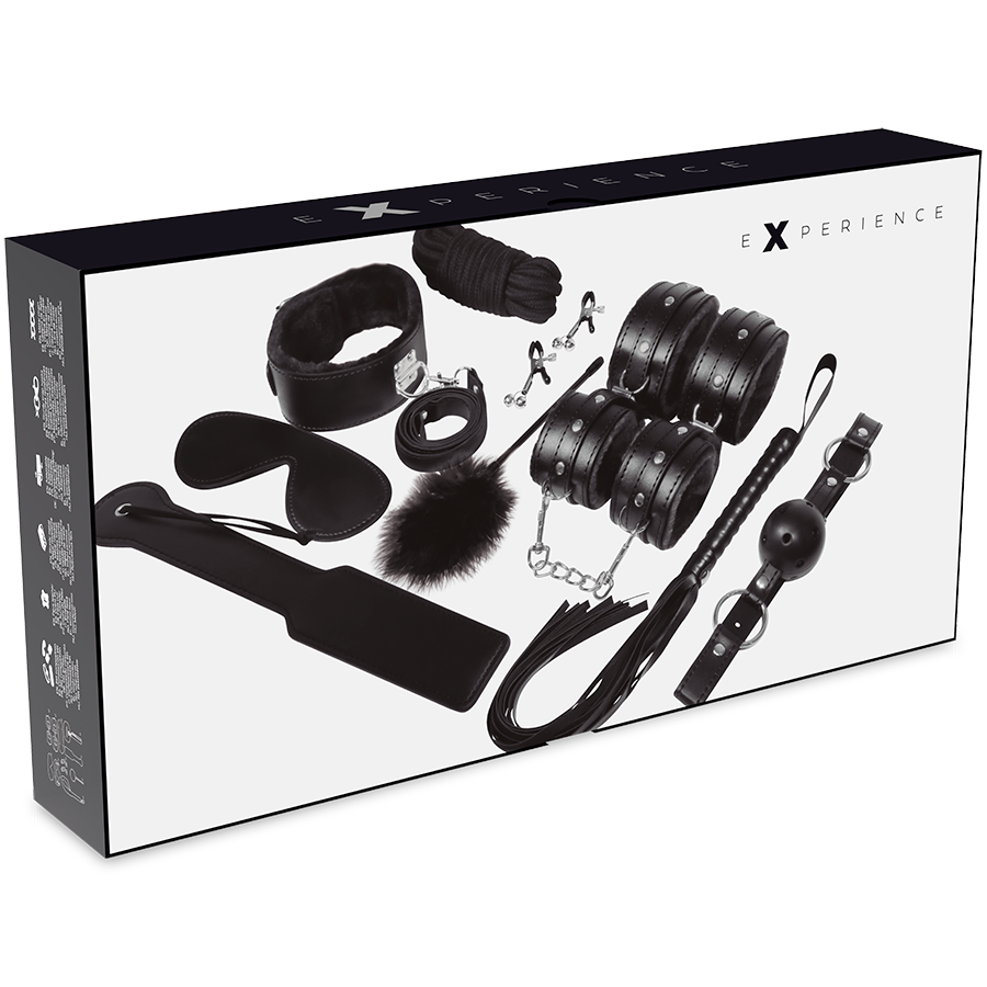 BDSM FETISCH SET SCHWARZ