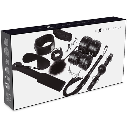 BDSM FETISCH SET SCHWARZ