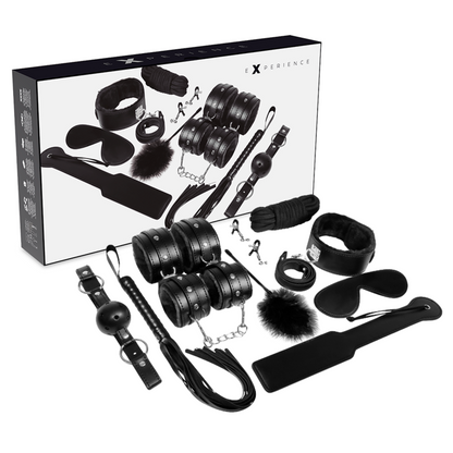 BDSM FETISCH SET SCHWARZ