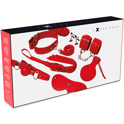 BDSM FETISCH SET ROT