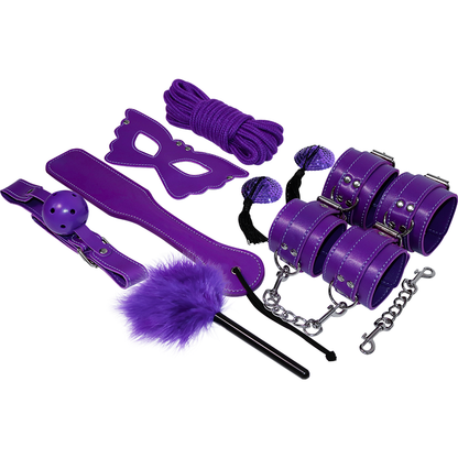 BDSM FETISH SET PURPLE