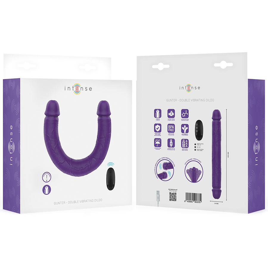 DILDO VIBRATOR DOPPEL GUNTER