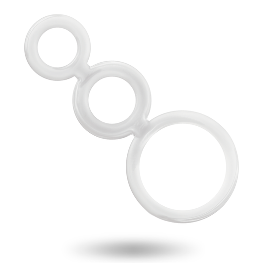 PENISRING SET WEISS