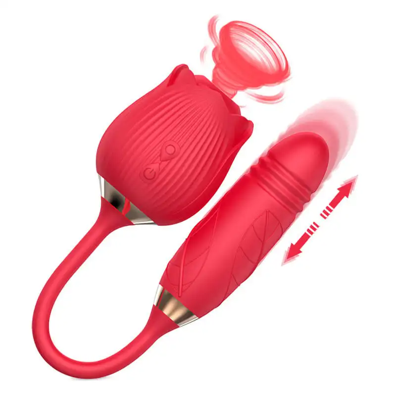 VIBRATOR ROSE THRUSTING